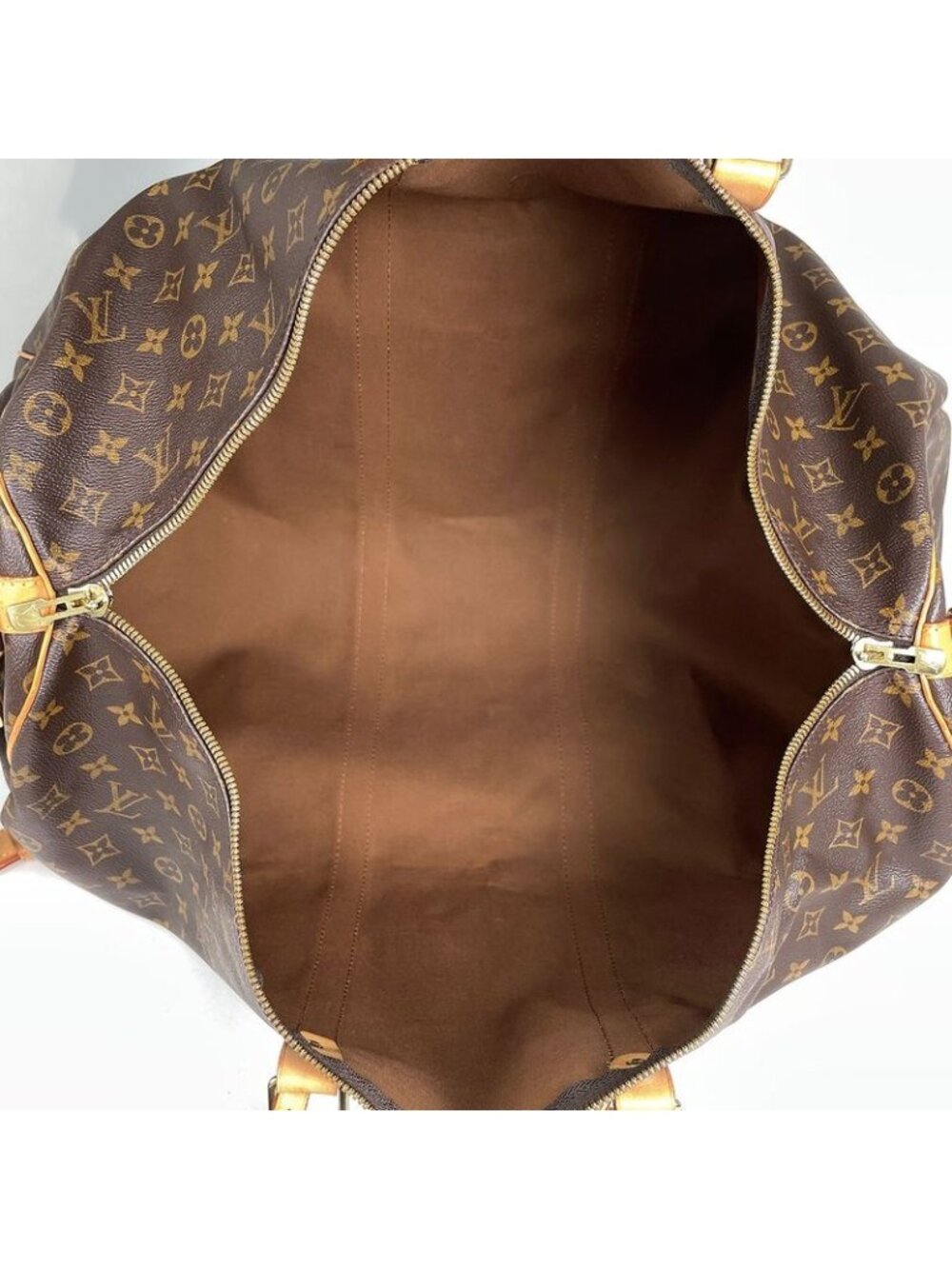 Louis Vuitton Keepall Bandouliere 60 2-Way Boston Bag Monogram Brown - Picture 8 of 8